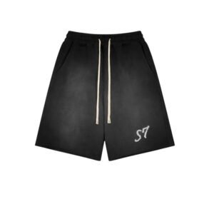 Casual Fit Jersey Denim Shorts